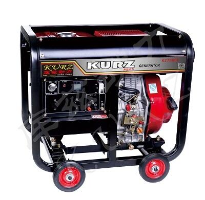 7千瓦小型柴油發電機三相電啟動KZ8800E3